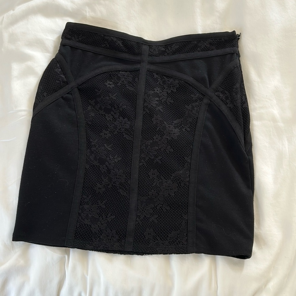 Free People black skirt